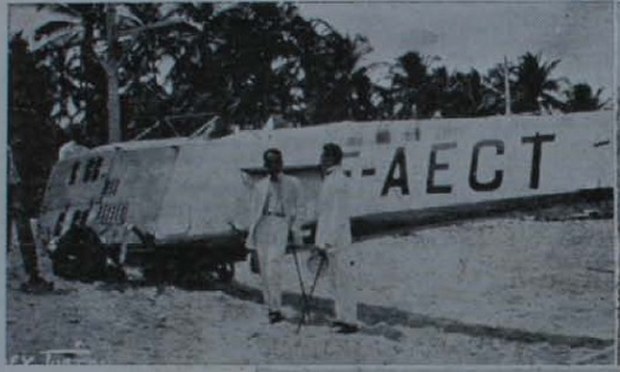 A correspondência aérea do Recife