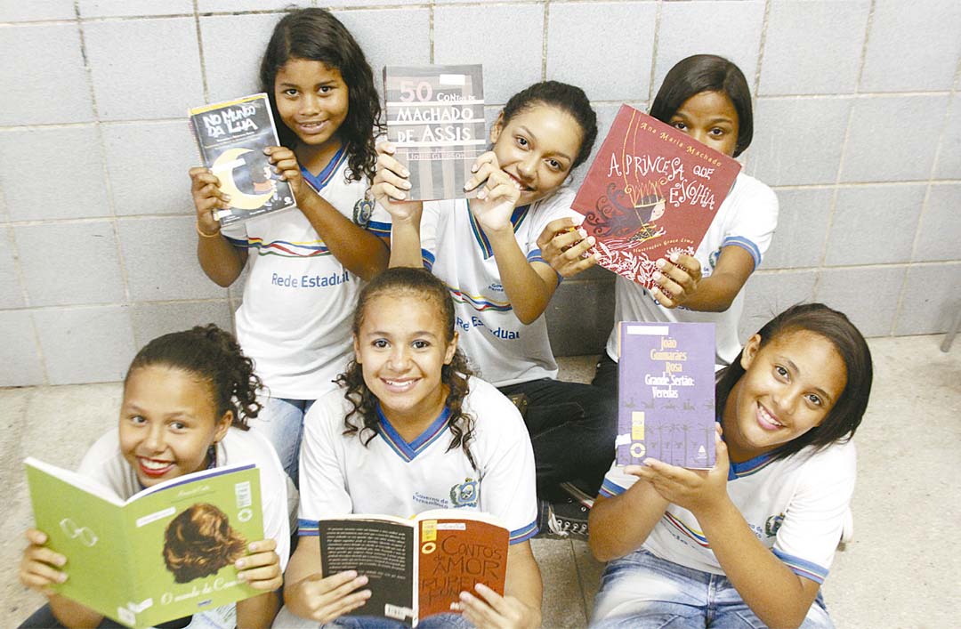 Estudantes desenvolvem projeto que culmina no fim do ano letivo, com dramatizações e produções próprias - Foto: Shilton Araujo/DP