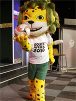 Zakumi, mascote da Copa de 2010
