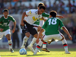 Palestino 1 x 1 Colo, no primeiro jogo da final do Clausura/2008