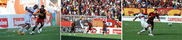 Santa Cruz e Sport empatam por 1 x 1 em um jogão no Arruda, no primeiro Clássico das Multidões de 2009