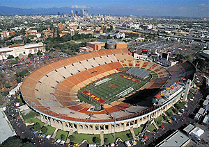 Estádio Memorial Coliseum, em Los Angeles (EUA)