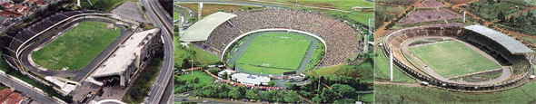 Estádios: Bruno José Daniel (Santo André/SP, Café (Londrina/PR) e Olímpico (Cascavel/PR)