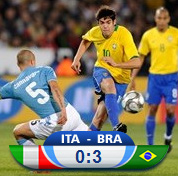 Copa das Confederações-2009: Brasil 3 x 0 Itália