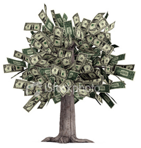 Árvore de dinheiro