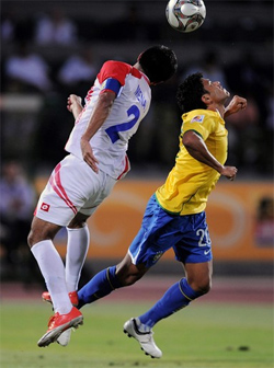 Sub-2009: Brasil 5 x 0 Costa Rica