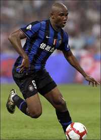 Samuel Eto'o, atacante da Internazionale