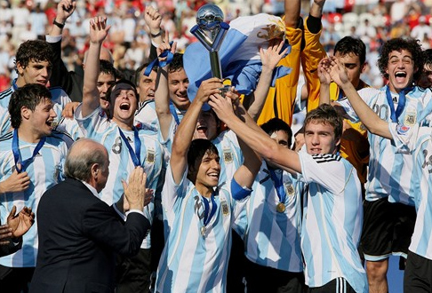 Argentina, campeã mundial Sub-20 em 2007