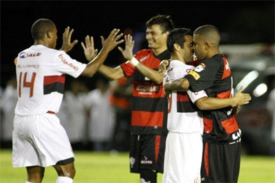 Série A-2009: Vitória 3 x 3 Flamengo