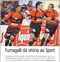 Série B-2006: Sport 2 x 0 Náutico