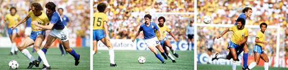 Copa do Mundo de 1982: Brasil 2 x 3 Itália