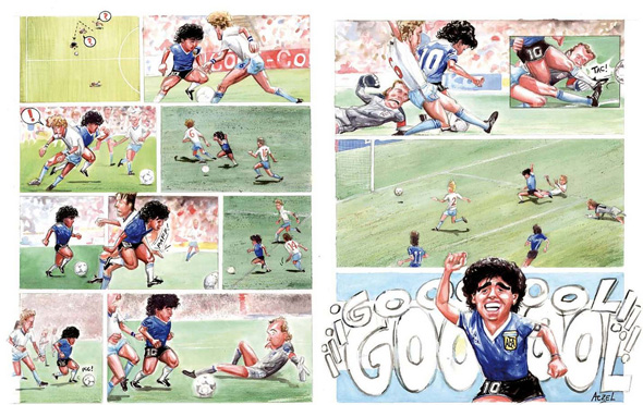 Copa do Mundo de 1986: Argentina 2 x 1 Inglaterra
