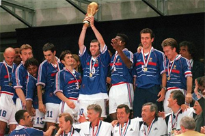 Copa do Mundo de 1998: França 3 x 0 Brasil