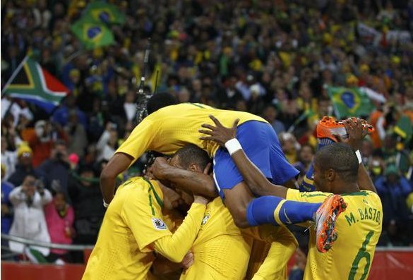 Copa do Mundo de 2010: Brasil 3 x 1 Costa do Marfim
