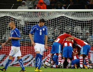 Copa do Mundo de 2010: Itália x Paraguai