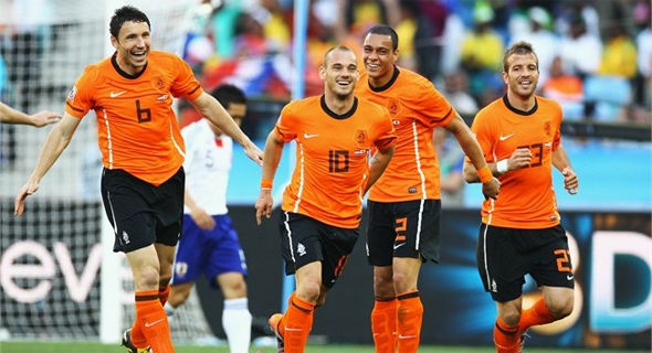 Copa do Mundo de 2010: Holanda 1 x 0 Japão