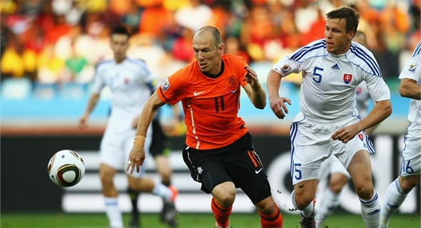 Copa do Mundo de 2010: Holanda 2 x 1 Eslováquia