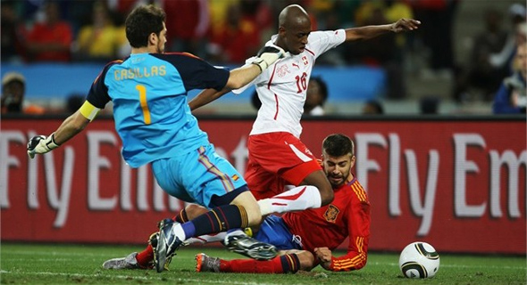 Copa do Mundo de 2010: Suíça x Espanha