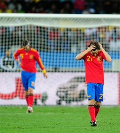Copa do Mundo de 2010: Suíça 1 x 0 Espanha