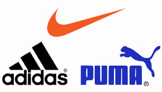 Nike, Adidas e Puma
