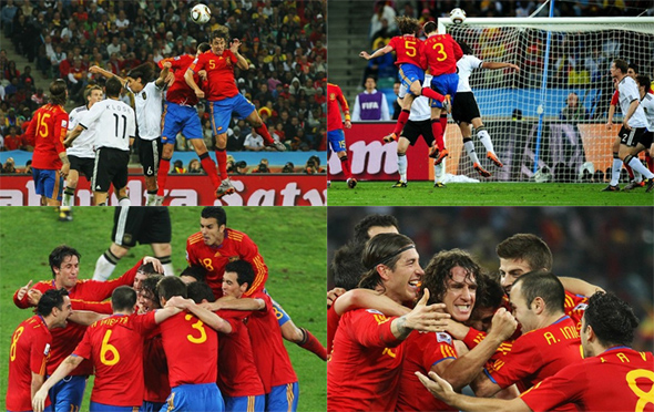 Copa do Mundo de 2010: Espanha 1 x 0 Alemanha