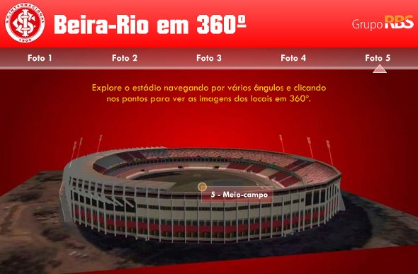 Estádio Beira-Rio, no 360º