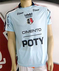 Camisa azul do Santa Cruz, versão 2010