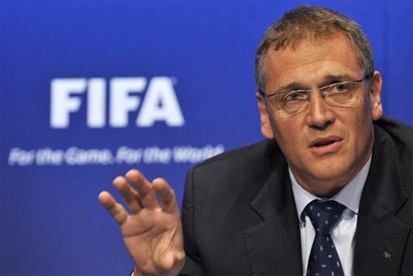 Jerome Valcke, secretário-geral da Fifa