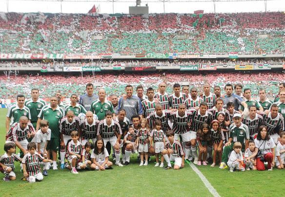 Fluminense, campeão brasileiro de 2010: Foto: Wallace Teixeira/Photocamera