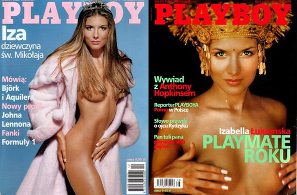 Izabella Lukomska, presidente do time de futebol Warta e ex-capa da Playboy
