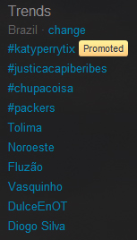 #chupacoisa no TT Brasil do Twitter