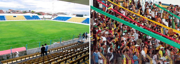 Estádio Municipal Nhozinho Santos, em São Luís/MA