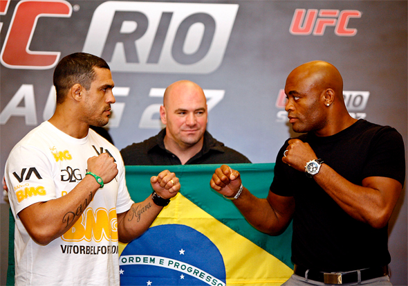 UFC 126: Vitor Belfort x Anderson Silva