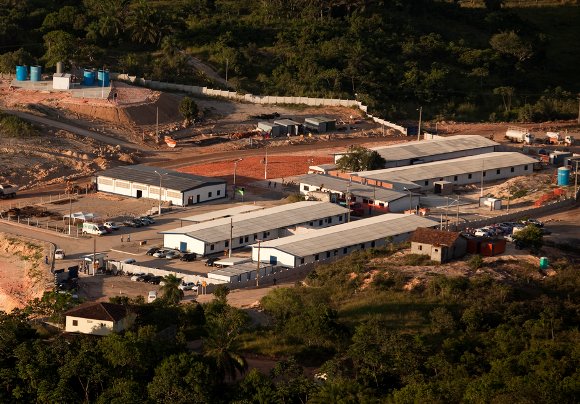 Vista aérea da Arena Pernambuco em 25 de março de 2011. Foto: Eduardo Martino/divulgação