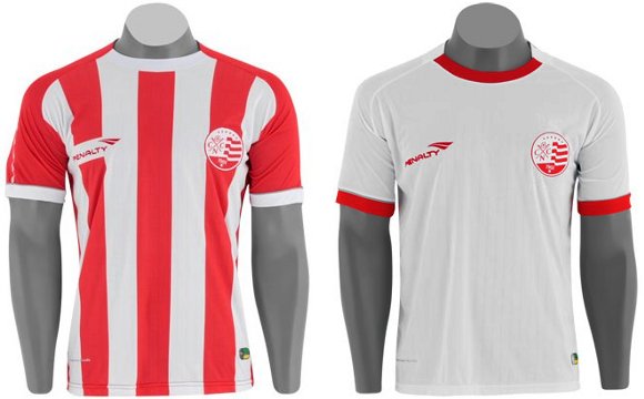 Novas camisas do Náutico em 2011, produzidas pela Penalty