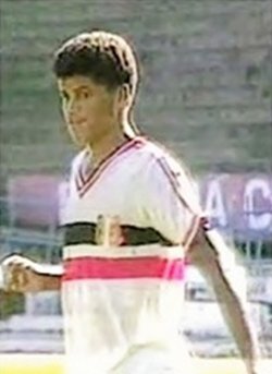 Rivaldo no Santa Cruz, em 1991