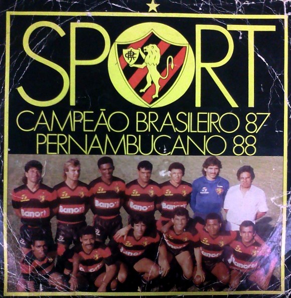 Capa do LP do Sport campeão brasilerio de 1987