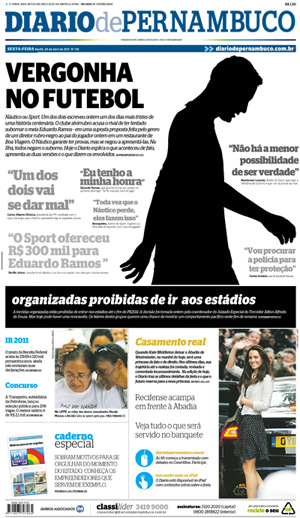 Diario de Pernambuco: 29/04/2011