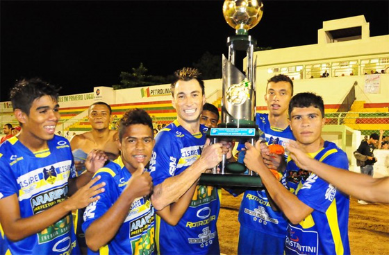 Final da Taça do Interior: Salgueiro 1 x 2 Araripina. Foto: Paulo Elias, do Araripina FC/divulgação