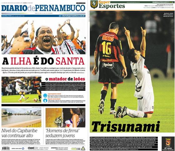 Diario de Pernambuco e Superesportes: 09/05/2011