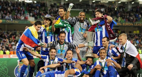Porto, campeão da Liga Europa 2011. Foto: Fifa/divulgação