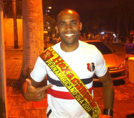 Faixa do Sport, campeão pernambucano de 2011. Foto: Antônio Mousinho/divulgação