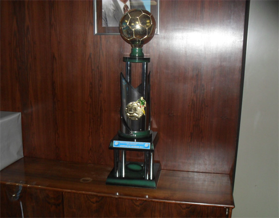 Troféu da Taça do Interior do Pernambucano de 2011. Foto: FPF/divulgação