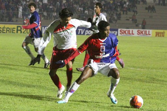 Série B 2011: Paraná Clube 1 x 0 Salgueiro. Foto: Paraná Clube/divulgação