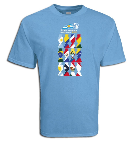 Camisa oficial da Copa América de 2011
