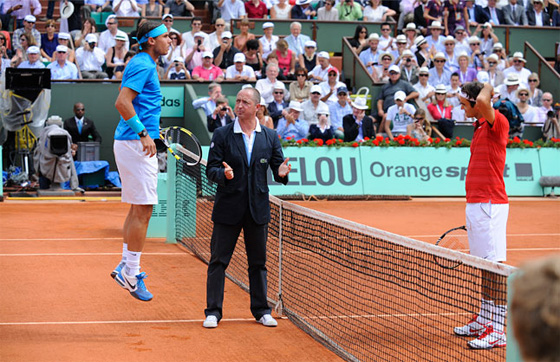 Final do Roland Garros 2011: Rafael Nadal x Roger Federer. Foto: Roland Garros/divulgação