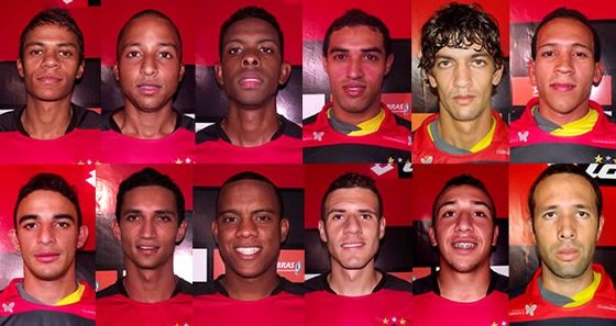 Jogadores do Sport para a Série B de 2011. Crédito: Sport/divulgação