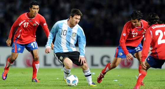 Copa América 2011: Argentina 3x0 Costa Rica. Foto: AFA/divulgação