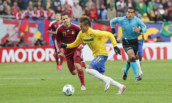 Copa América 2011: Brasil 0x0 Venezuela. Foto: CBF/divulgação