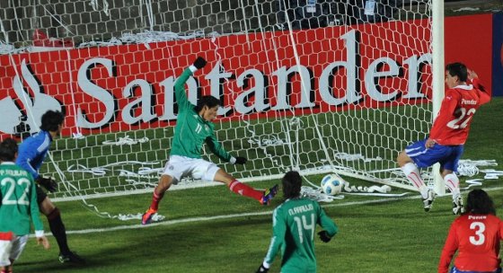 Copa América 2011: Chile 2x1 México. Foto: AFA/divulgação